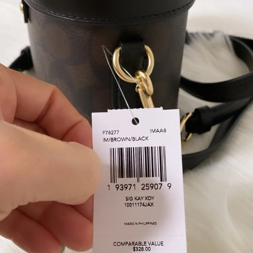 New💃Coach Kay Crossbody In Signature Canvas Bag - Picture 10 of 10